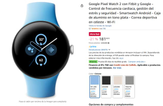 Smartwatch Google Pixel Watch 2 por 181,50€