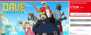 Dave the Diver voor €12,99 in de Nintendo eShop