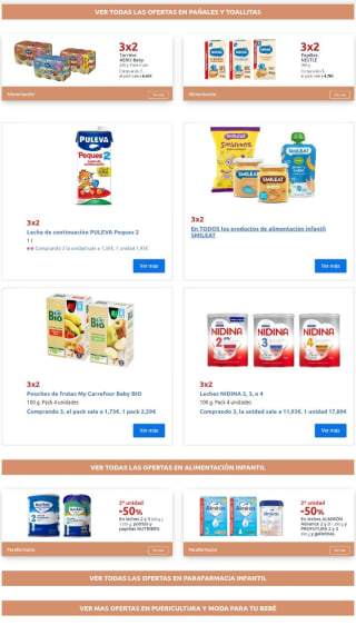 Especial Bebé con las mejores Ofertas en Carrefour.