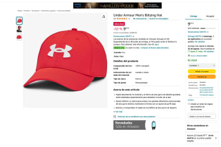 Gorra UNDER ARMUOR m/l por solo 9,97€