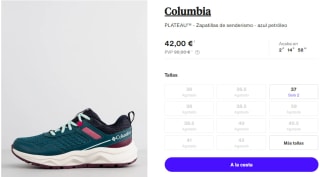 Calzado Columbia desde solo 38€ grandes ofertas
