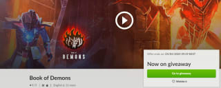 Book of Demons gratis bij Gog.com