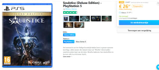 Soulstice Deluxe Edition | PlayStation 5 voor €26,50 bij Coolshop