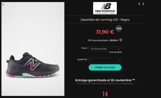 Recopilación zapatillas New Balance desde solo 13,90€