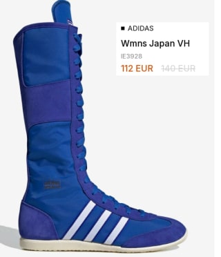 Botas de Mujer ADIDAS Wmns Japan VH por 56€