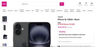 Apple iPhone 16 128GB - £719.10