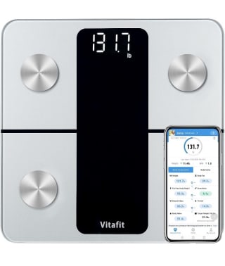 Vitafit Bascula de Baño Digital Grasa Corporal por 13,99€.