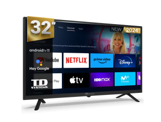 Smart TV 32" HD Hey Google Official Assistant con control por voz por 135,23€ (Nuevos usuarios por 123,23€)