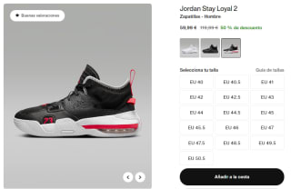 Botines para Hombre Nike Jordan Stay Loyal 2 por 59.99€