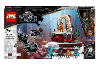 Lego Marvel Black Panther: Wakanda Forever Sala del Trono del Rey Namor por 16€