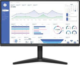 Monitor da AOC, modelo de 21.5 polegadas - R$ 598,99