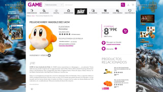 Peluche Kirby: Waddle Dee 14cm por solo 8,99€