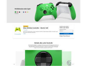 Mando Xbox Velocity Green por 39,90€