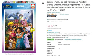 Puzle marca Educa, Disney Encanto de 500 Piezas por 4,95€