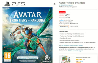 Avatar: Frontiers of Pandora voor €40,99 bij Amazon