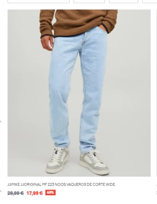 Descuentos de hasta -70% y portes gratis desde Jack and Jones