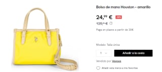Bolso de mano U.S. Polo Assn Houston por 24.99€