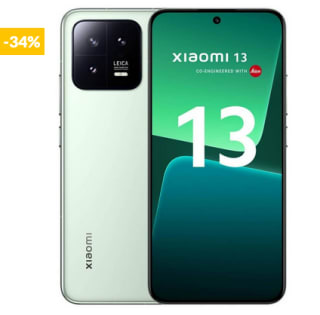 Móvil Xiaomi 13 5g 8GB 256GB verde libre por solo 659€