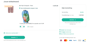 JBL Flip 6 Duopack - Roze voor €207 + gratis sportsbag bij Art & Craft