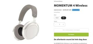 Sennheiser Momentum 4 koptelefoon voor €249