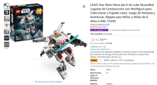 LEGO Star Wars Meca ala-X de Luke Skywalker por 10,66€