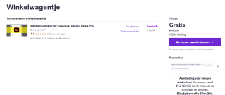 Gratis cursus Adobe Illustrator for Everyone: Design Like a Pro via Udemy