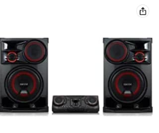 LG XBOOM CL98 Cadena 3500W Negro por 476.86€