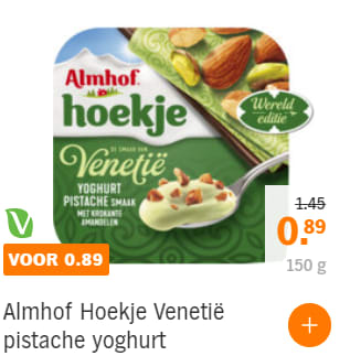 Alle Almhof portieverpakkingen voor €0,89 per stuk bij AH