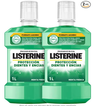 pack x2 de Listerine enjuage bucal por 7,61€
