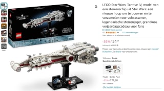 LEGO Star Wars Tantive IV (75376) voor €51,59 bij Amazon DE
