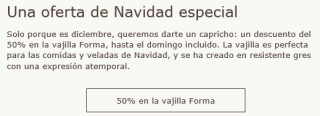 Hasta 60% dto en Vajilla Forma