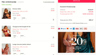 20% Korting op de gehele collectie voor members bij Hunkemöller