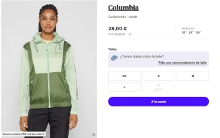 Chaqueta Columbia Lily Basin Jacket para Mujer por 28€