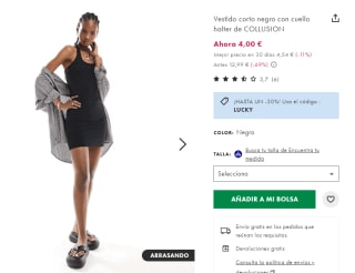 Hasta 60% + 30% Extra descuento en tu compra en tienda Asos