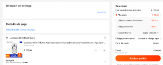 Liectroux HCR-10 Robot Aspirador para Ventanas por 94,04€