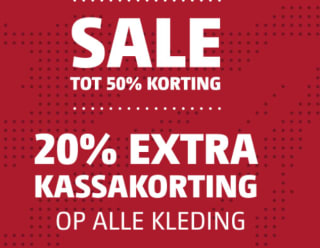 Bever sale met 20% extra kassakorting op de sale tot 70%