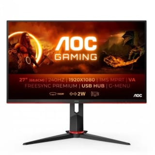 Monitor Gaming AOC C27G2ZU 27" LED FullHD 240Hz Curvo por 199,99€