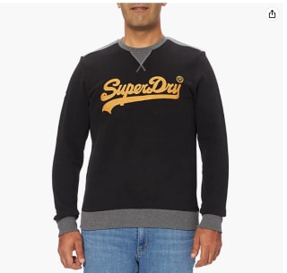 Recopilación sudaderas de la marca Superdry para ellos desde 16,12€