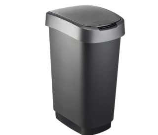 Cubo de basura Rotho Twist de 50L con tapa sin BPA por solo 17,99€