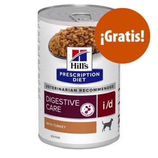 3 Latas de comida húmeda Hill's Prescription Diet para perros Gratis en Zooplus