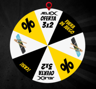 Gana 10% descuento o otras cosas en la ruleta de la suerte Deporte Outlet