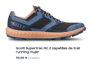 Zapatillas de trail running para Mujer Scott Supertrac Ultra RC por 59.99€
