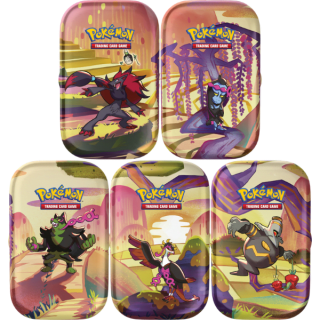 Pokemon TCG Scarlet & Violet Shrouded Fable - Mini Tin - Display (10 stuks) voor €57,99 bij Piplupplaza
