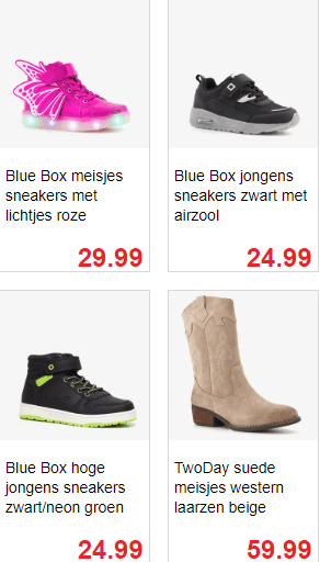Sparen voor 20% korting op casual kinderschoenen bij Scapino