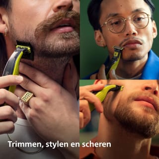 Philips OneBlade – elektrische baardtrimmer, scheerapparaat en bodygroomer voor €44,99 bij Amazon