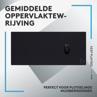 Logitech G840 XL Cloth Gaming Mouse Pad voor €27,99 bij Amazon