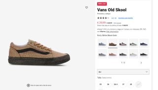 Zapatillas Vans Old Skool por 29,90€