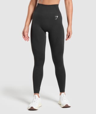 Legging noir vital seamless gymshark à 38,50€