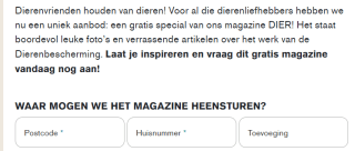 Gratis DIER Special magazine aan te vragen