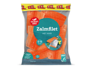 1 kg Zalmfilet met huid voor €14,99 bij de Lidl